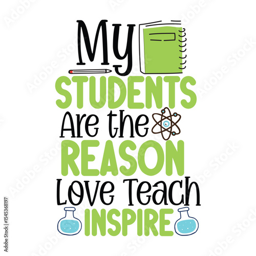 Teacher Svg Design