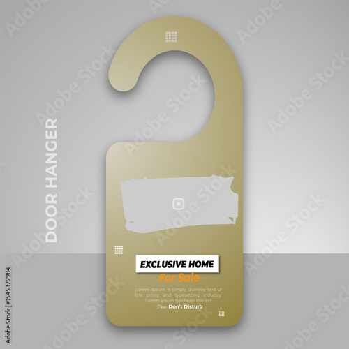 Product Sale for advertising door hanger Design Template