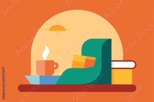 vector illustration of a restaurant