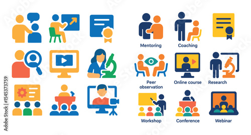 Professional Icons Grid