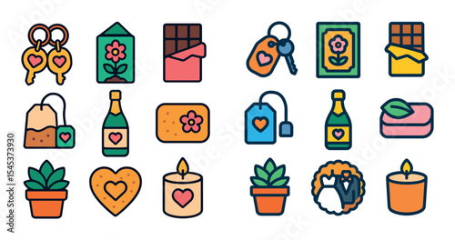 Wedding Favors Icons