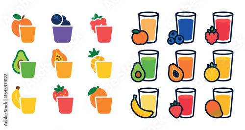 Smoothie Base Icons