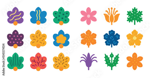 Colorful Fuzz Icons