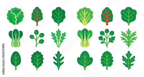 Leafy Greens Icons