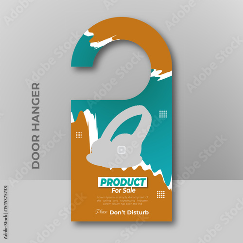 Product Sale for advertising door hanger Design Template