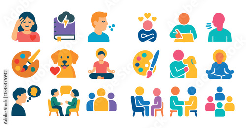 Mental Health Icons