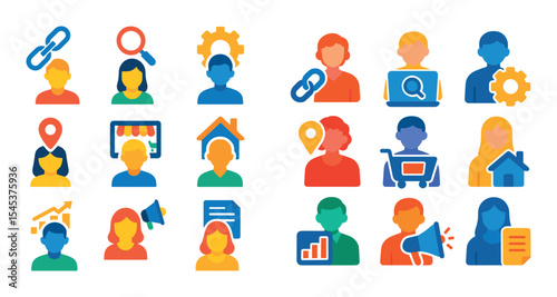SEO Professions Icons