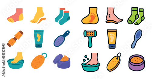Foot Care Icons