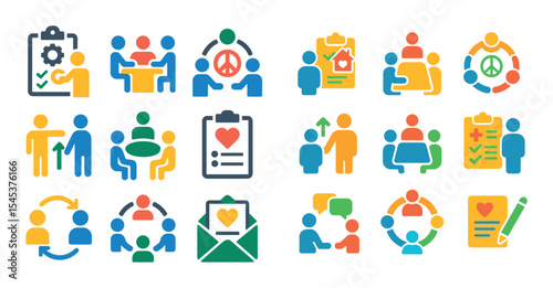 Restorative Justice Icons