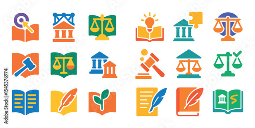 Constitutional Interpretation Icons