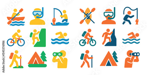 Outdoor Activity Icons