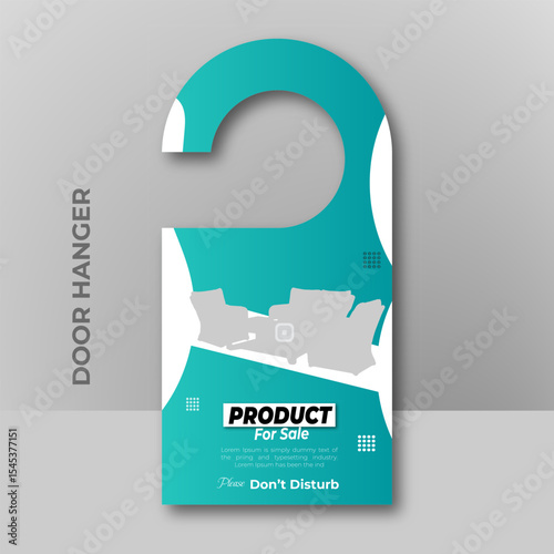 Product Sale for advertising door hanger Design Template