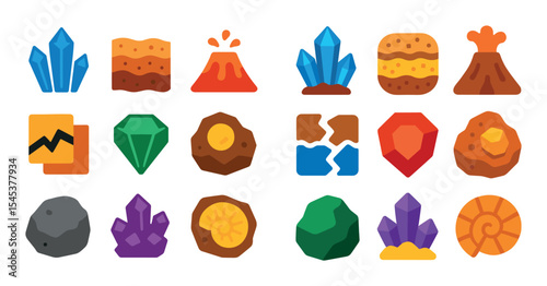 Geology Icons Collection