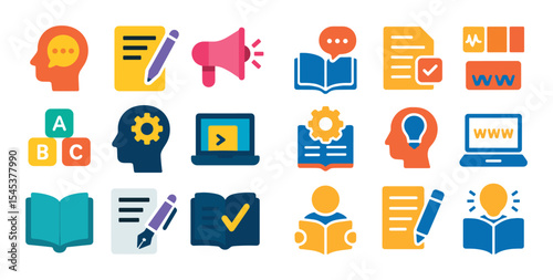 Literacy Skills Icons