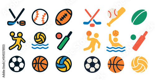 Team Sports Icons