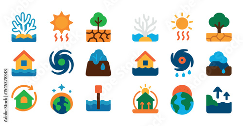 Climate Phenomena Icons
