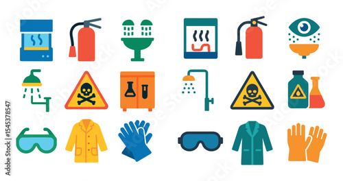 Lab Safety Icons