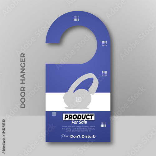 Product Sale for advertising door hanger Design Template