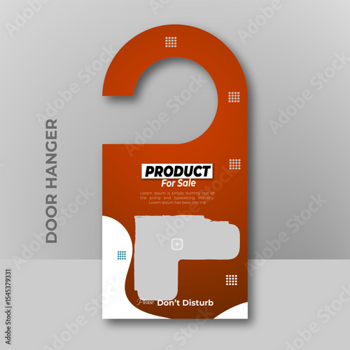 Product Sale for advertising door hanger Design Template
