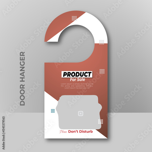 Product Sale for advertising door hanger Design Template