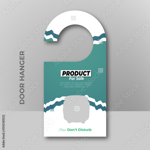 Product Sale for advertising door hanger Design Template