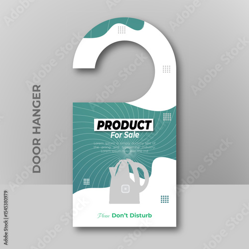 Product Sale for advertising door hanger Design Template