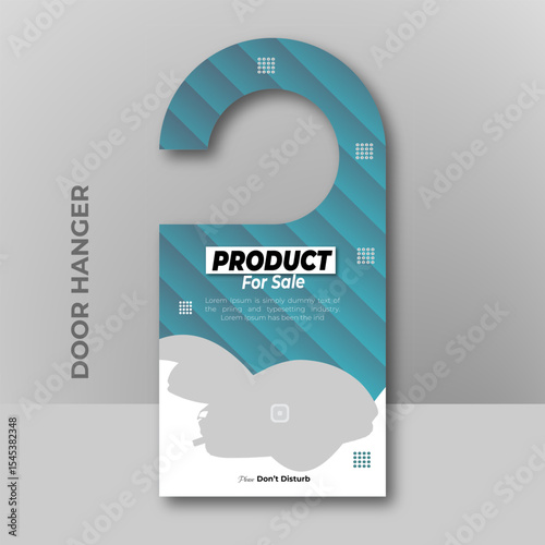 Product Sale for advertising door hanger Design Template