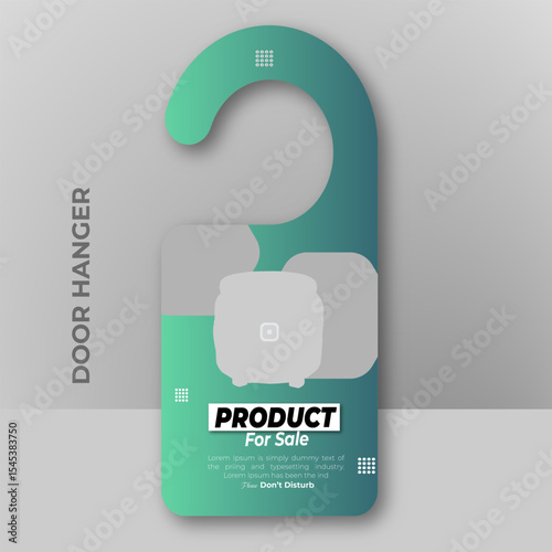 Product Sale for advertising door hanger Design Template