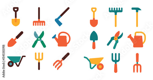 Gardening Tools Icons
