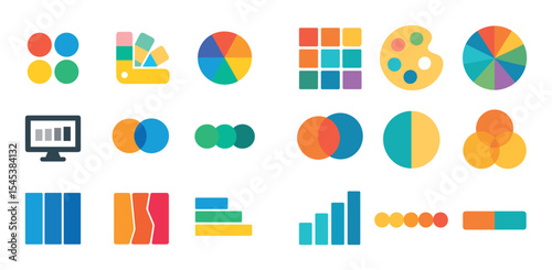 Colorful Icon Grid