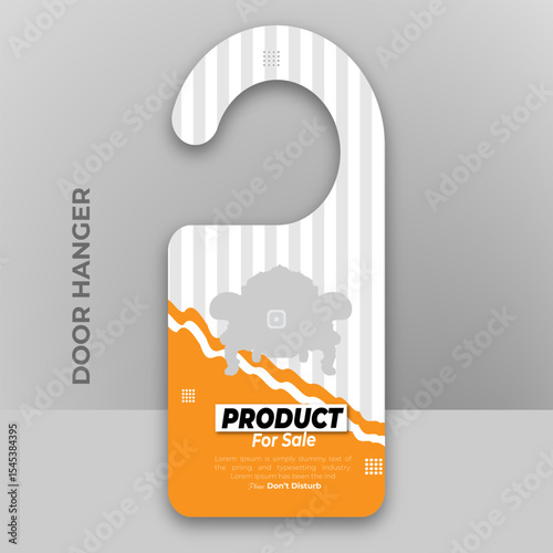 Product Sale for advertising door hanger Design Template
