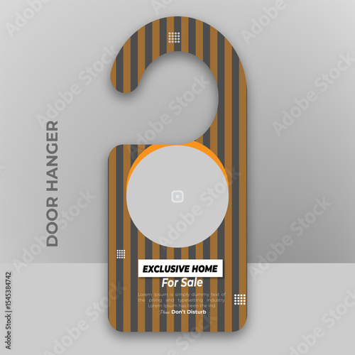 Product Sale for advertising door hanger Design Template