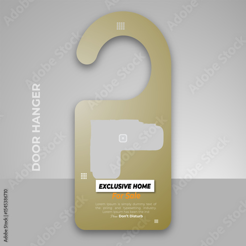 Product Sale for advertising door hanger Design Template