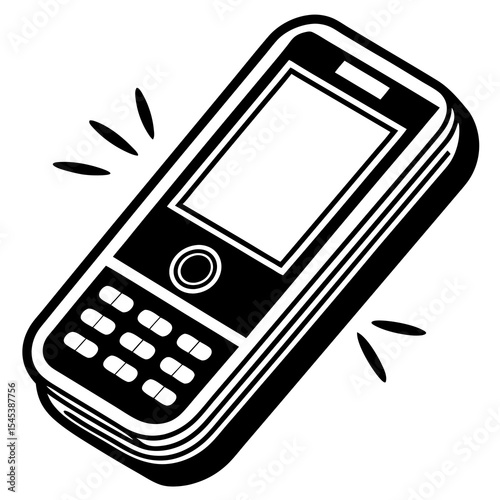 Ringing cellphone is a portable device for wireless communication