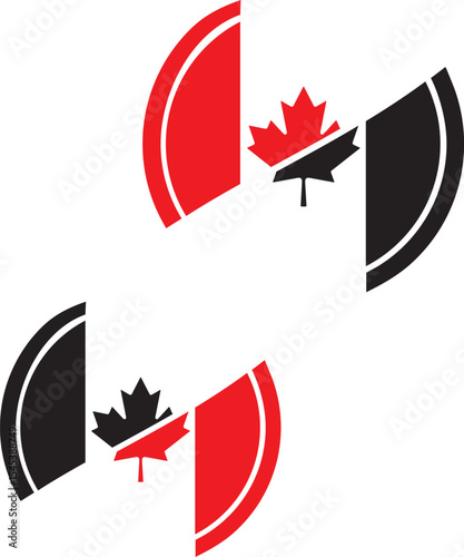 canadian flag set, canadian maple leaves, leaf, maple, autumn, canada, flag, 