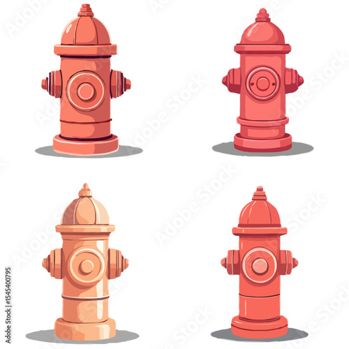 Detailed Fire Hydrant Models 