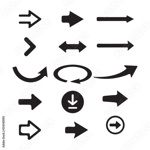Arrows Collection Bold and Thin with free download