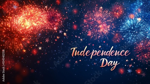 Wallpaper Mural Independence day text banner Torontodigital.ca