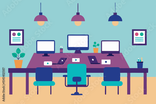 Modern Office Workspace Design Productivity and Collaboration
