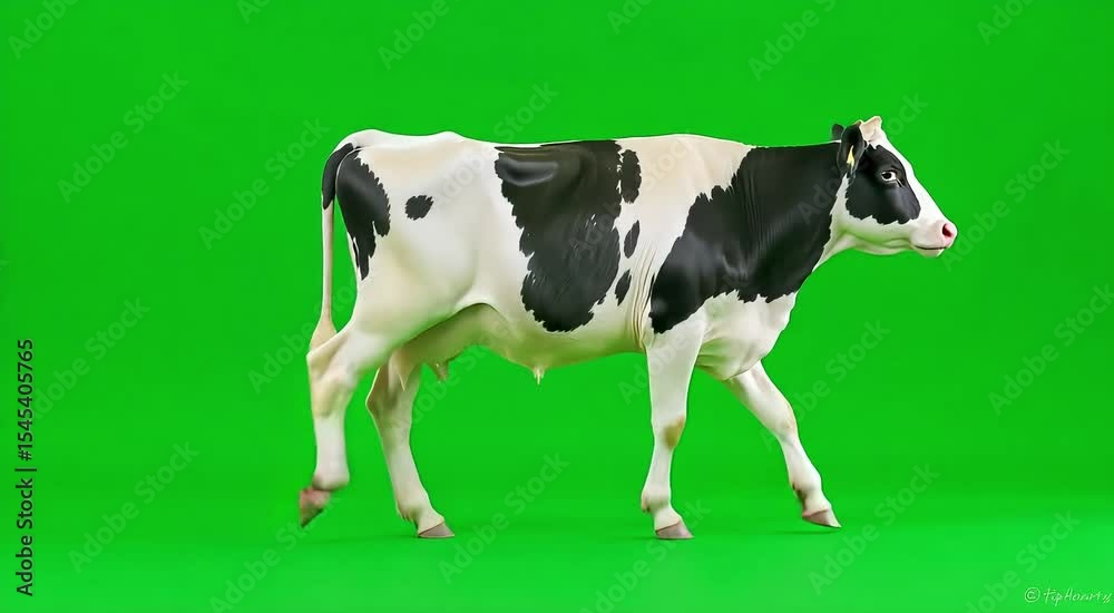 black and white cow black and white cow