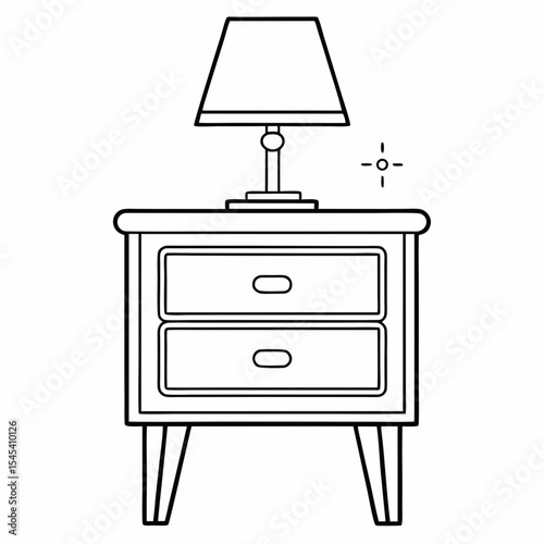 vector illustration of furniture
