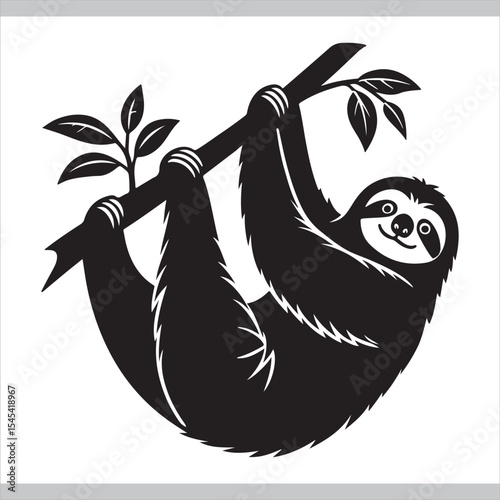 A fierce tribal dragon head with a black, wild animal silhouette perfect for a tattoo design, logo, or icon illustration