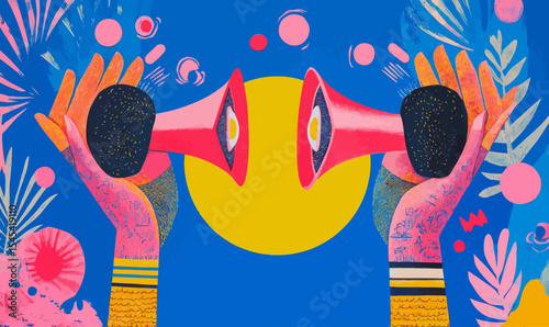 Conveying individual perspectives on the web, marked by contemporary design elements and a blend of modern art, fuels innovation and represents current style