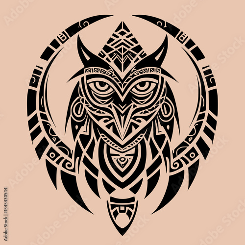 maori tribal tattoo design