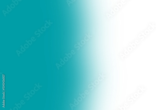 blue / turqoise and white background fade left to right to transparent clipart isolated on white gradient