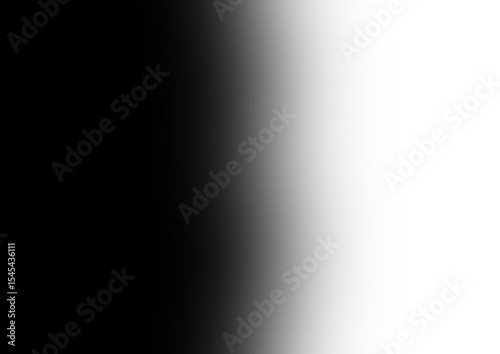 black and white background fade left to right to transparent clipart isolated on white gradient