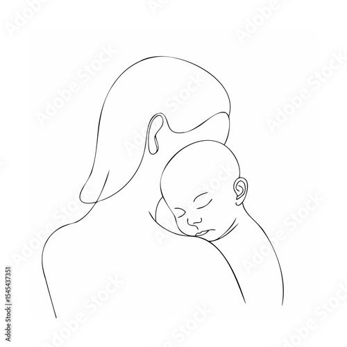 mother with baby