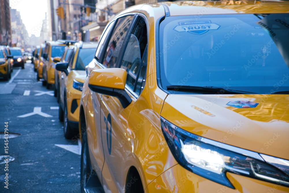 Obraz premium taxis