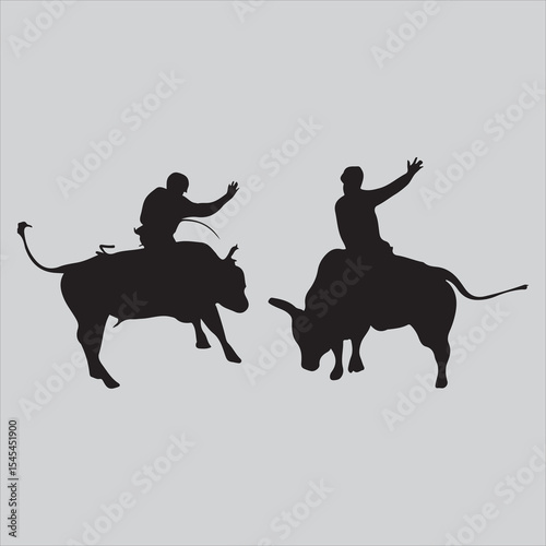 A vector silhouette of a wild west cowboy riding a running horse  cowboy, horse, vector, running, hat, riding, wild west, illustration, outline, rodeo, sport, animal, clip art, equestrian, lifestyles,