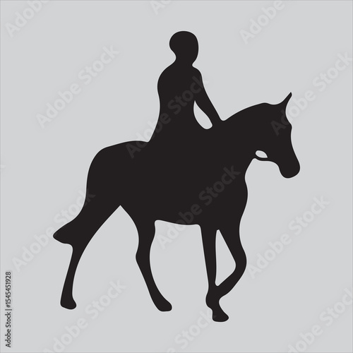 A vector silhouette of a wild west cowboy riding a running horse  cowboy, horse, vector, running, hat, riding, wild west, illustration, outline, rodeo, sport, animal, clip art, equestrian, lifestyles,